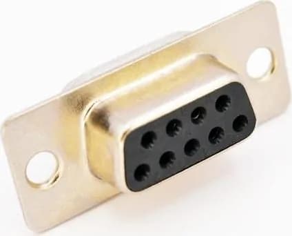 Разъем CONNFLY DS1033-09FBNSISS-CT D-Sub, PIN: 9, вилка; "мама", на провод; пайка; 5А, 1шт