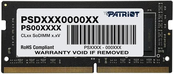 Patriot Memory Оперативная память DDR4, 3200 МГц, 1 x 8 ГБ (PSD48G32002S)