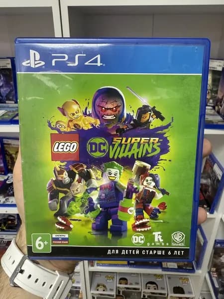 LEGO DC SUPER VILLAINS диск для PS4, PS5
