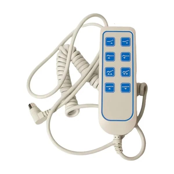 Пульт управления подъемной кроватью 8 Pin, - Белый