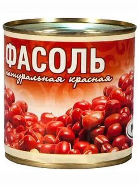Фасоль натуральная красная ГОСТ Рузком 400 г 1 шт