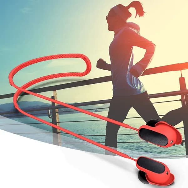 Силиконовый ремешок для удержания наушников Bose QuietComfort Earbuds II, красный, 80 см