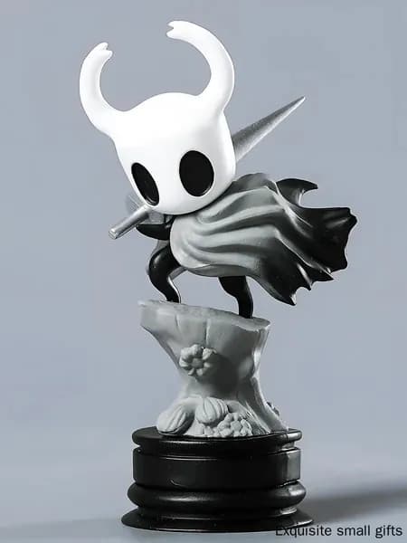 Фигурка Полый Рыцарь (Hollow Knight) 11 см, матово-черная, игрушка коллекционная, подарок