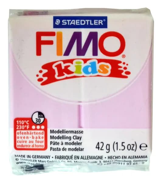 Глина полимерная FIMO, 42гр, цв.: светло-розовый