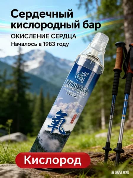 Умный кислородный баллон,вдыхайте перед выпуском кислорода 2шт,1 бутылка крепче, чем 5 бутылок обычного