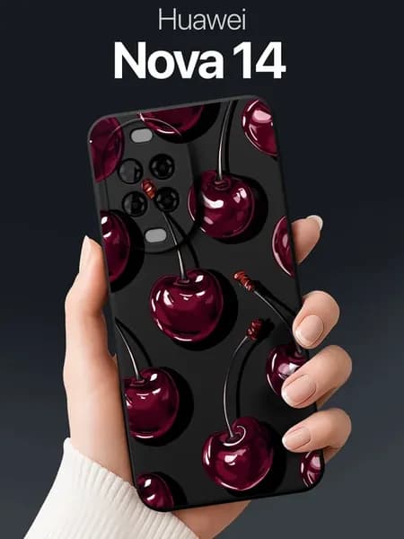 Чехол на Huawei Nova 14 с вишнями