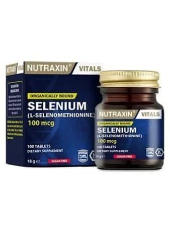 NUTRAXIN SELENIUM 100 mcg Антиоксидантная защита, иммунитет и здоровье щитовидной железы