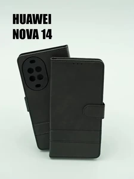 Чехол на Huawei Nova 14 книжка черный