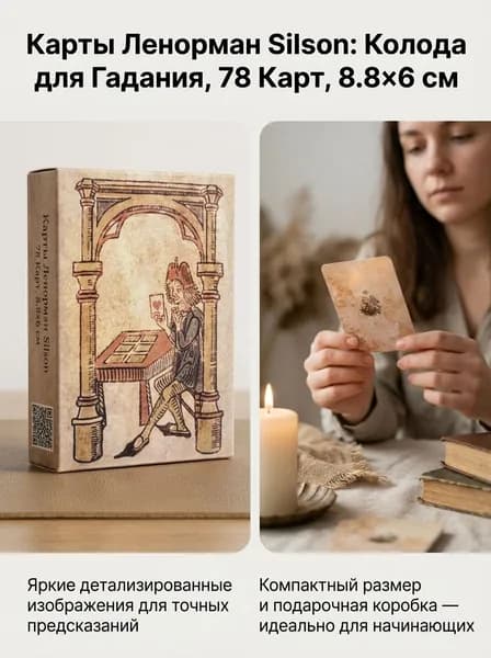 Карты Таро "Шерсон Линоман" Настольная игра