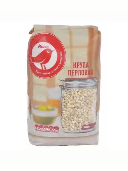 Крупа перловая АШАН Красная птица 500 г
