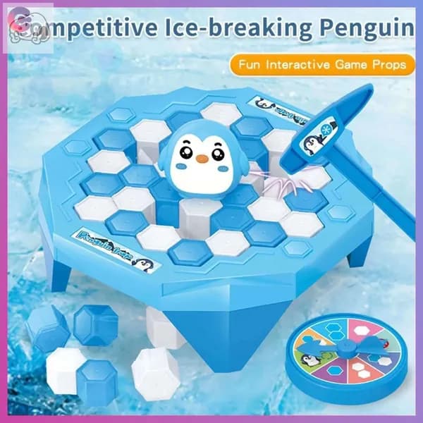 Чья льдина крепче? / Настольная игра Лас Играс KIDS / Спаси пингвина! Для всей семьи