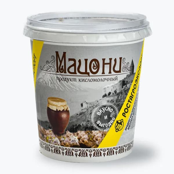 Напиток кисломолочный "Мацони" 3,2% 300 г, РостАгроЭкспорт