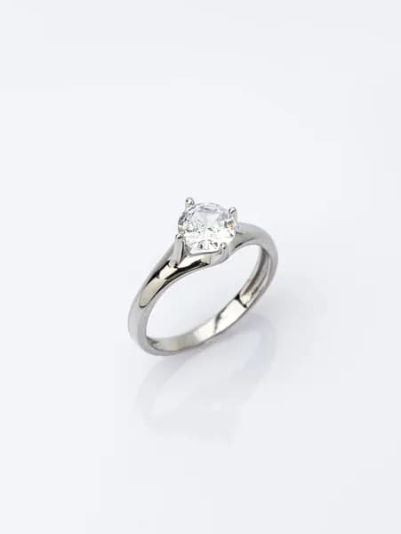 Кольцо женское MultiSilver проба 925 с фианитом