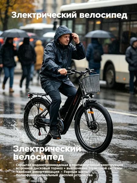 Электровелосипед, 200 Вт