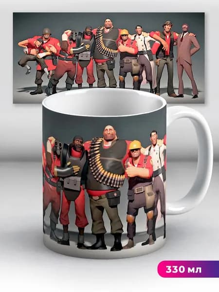 Кружка Team Fortress 2 game Тим Фортресс 2 TF2