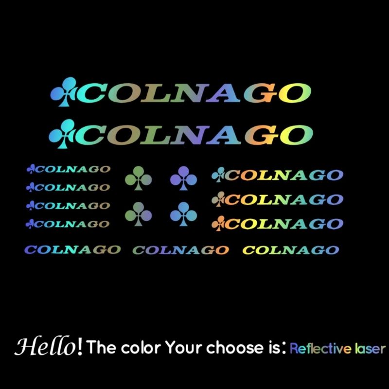 (1 шт.) Наклейка / Декаль COLNAGO (лазерная)