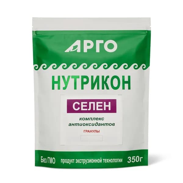 @0205 Нутрикон Селен пищевые волокна Арго детокс для кишечника, 350 г гранул