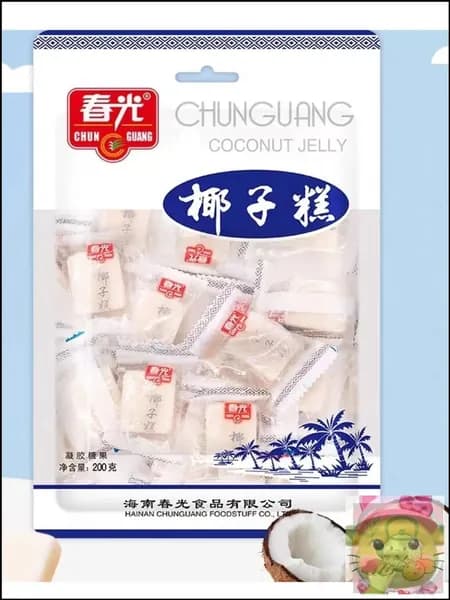 Хайнань специальности Chunguang кокосового пирога конфеты 200г