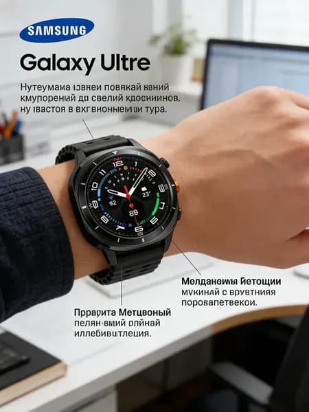 Galaxy Watch Ultra — для любителей экстрима