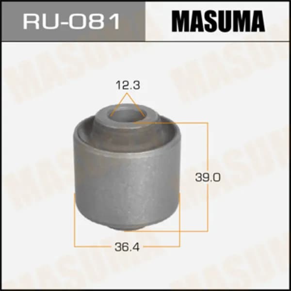 Сайлентблок Пер. Аморт. Toyota Cresta Gx90, Jzx9., Lx90, Sx90 92-96 (Masuma RU-081)
