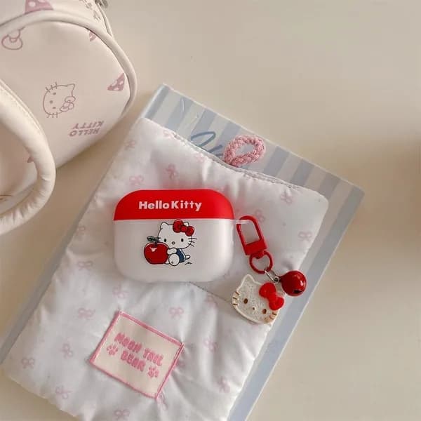 Hello Kitty TPU Корпус чехол для силиконовых наушников Airpods Pro3(2025)