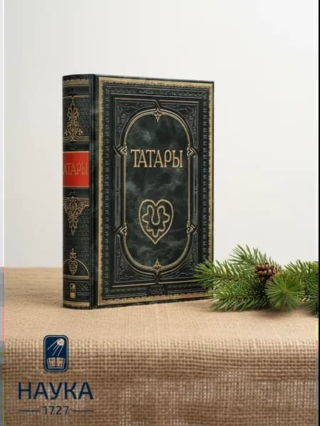 Книга Татары Подарочное издание в натуральной коже