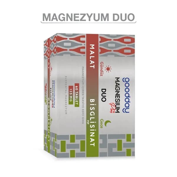 Goodday Гуддей Магний Плюс Duo 60 таблеток