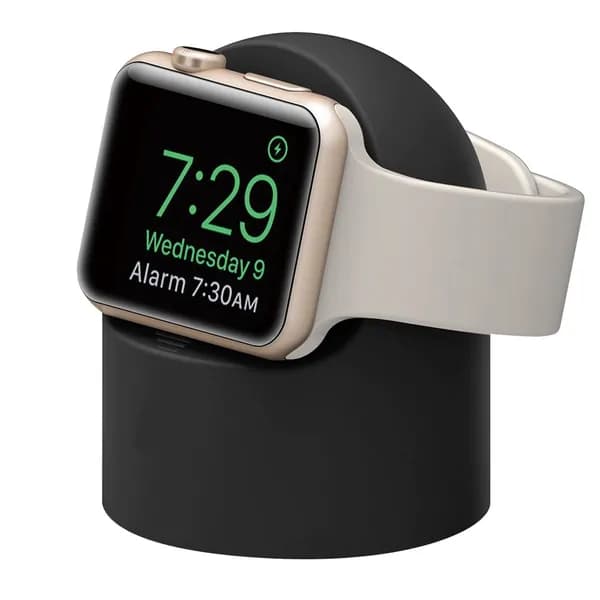 Силиконовая подставка для зарядки Apple Watch Ultra 49 мм и всех серий Apple Watch с функцией укладки кабеля