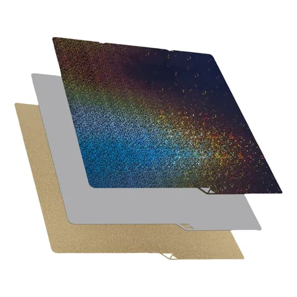 Двусторонняя текстурированная пластина из пружинной стали PEI 264x276 мм для 3D-принтера S1C