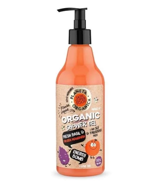 Гель для душа Skin Super Food Energy bomb, 500 мл