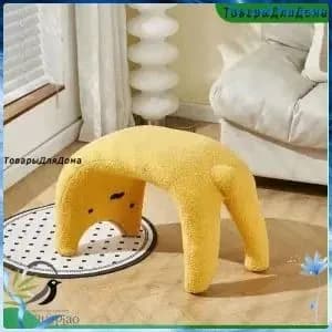 Банкетка, Мех искусственный, 50х30х36 см