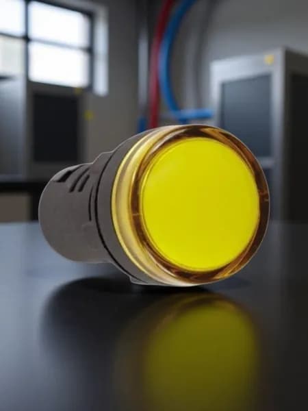 Сигнальная лампа Tekfor AD22-16DS-Y-220V желтый