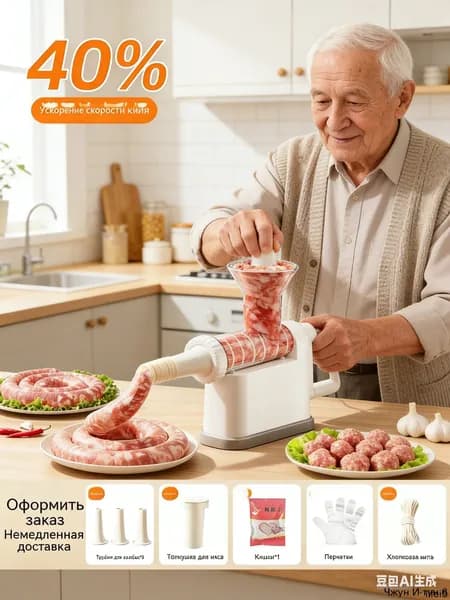 Электрический шприц для сосисок