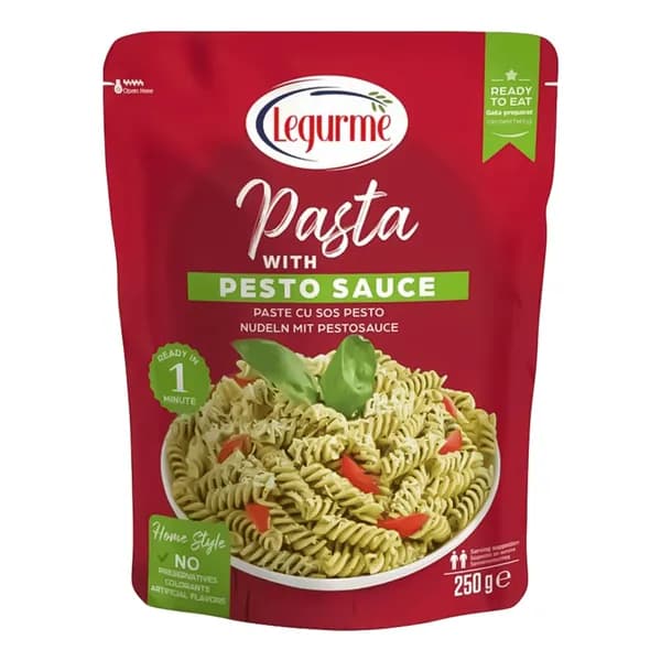 Паста Legurme с соусом Песто, 250г