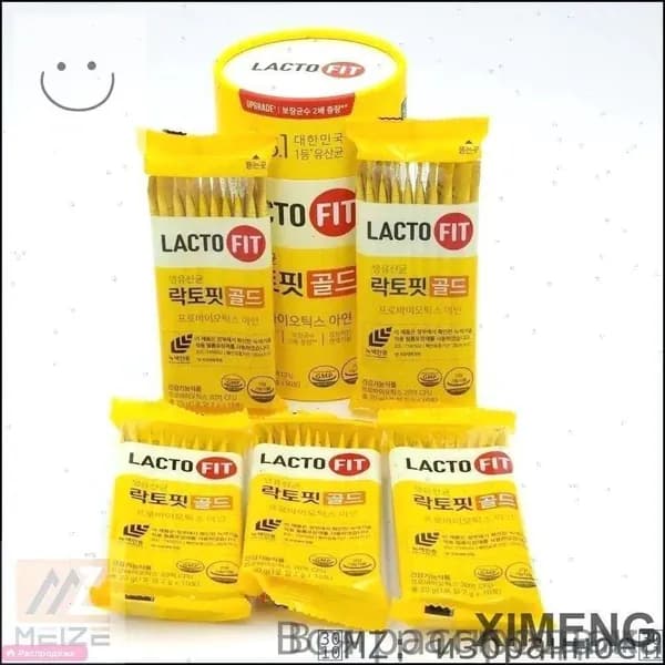 Растворимый напиток с содержанием синбиотиков и пробиотиков Lacto-Fit Probiotics Gold пор. саше, 2 г, 50 шт.