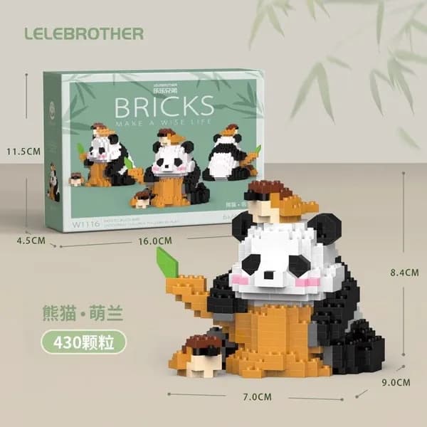 Конструктор, совместимый с Lego, из микрозернистых кубиков, мультяшные персонажи (популярные игрушки), развивающая игрушка для детей, сборная фигурка, подарок на День защиты детей (1 июня)