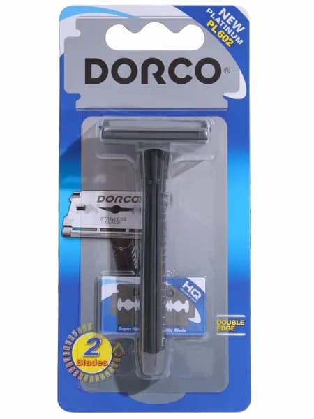 DORCO Станок для бритья PL602 (1 станок Т-образный, 2 лезвия)