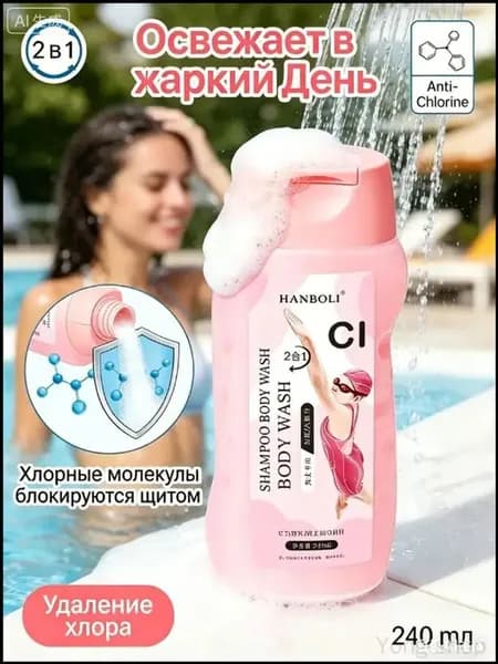 Средство для душа, гель, 240.1 мл