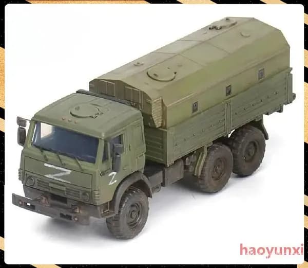 Модель бронетранспортёра КамАЗ масштаба 1:72, готовая модель для коллекционирования