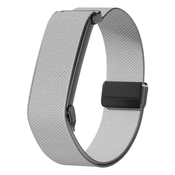 Нейлоновый ремешок для Google Fitbit Air с магнитной застёжкой, светло-серый