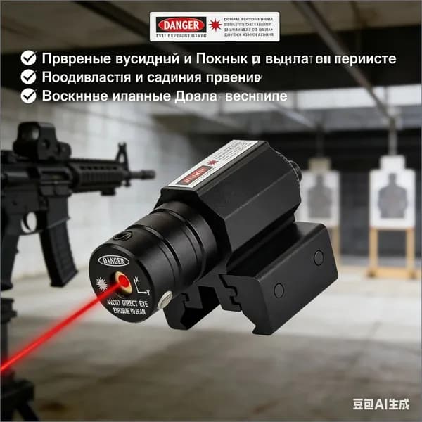Коллиматорный прицел, телескопический, точный, долговечный, защищающий от столкновений и стабильный лазерный прицел