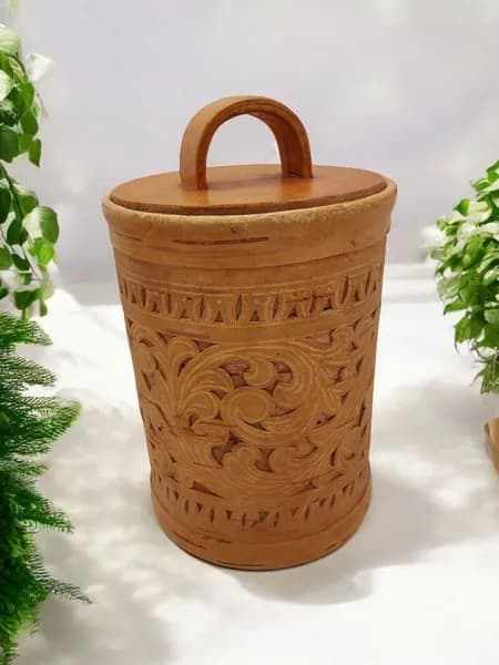 Винтажный туес из бересты, СССР