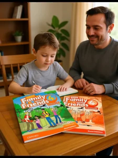 Комплект Family and Friends 4 Class book + Workbook