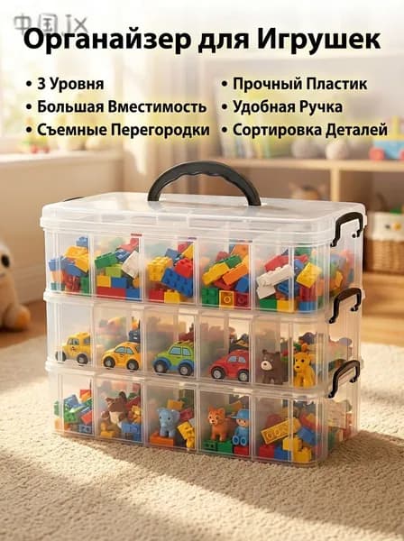Органайзер для игрушек30х