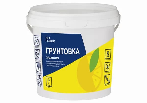 Грунтовка для жидких обоев Silk Plaster 1 кг