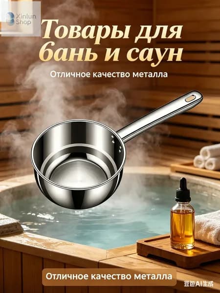 Бондарное изделие для бани Шайка, 1.6 л