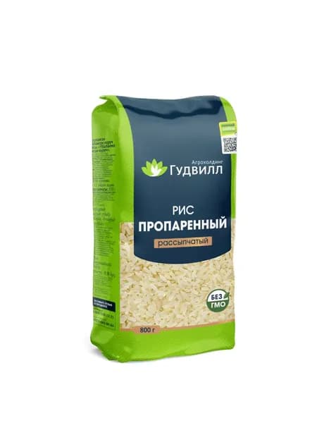 Гудвилл Рис пропаренный 800 гр
