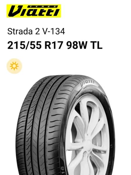 Шины летние 215 55 R17 98W TL Strada 2 V-134