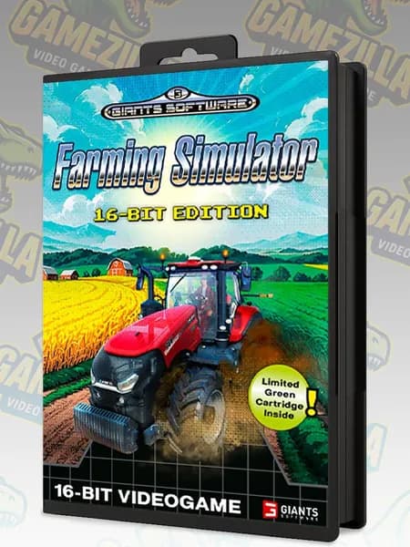 Игра Farming Simulator 16-bit Edition (английская версия) для Sega