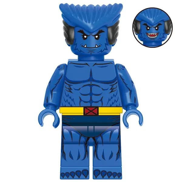 Фигурка Marvel, X-men Зверь, конструктор